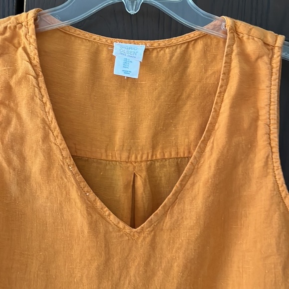 Sigrid Olsen 100% linen, tank top size Large - Picture 4 of 7